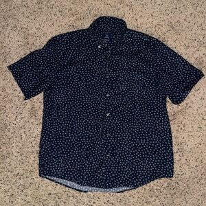 Circle/Dot Men’s Button Up